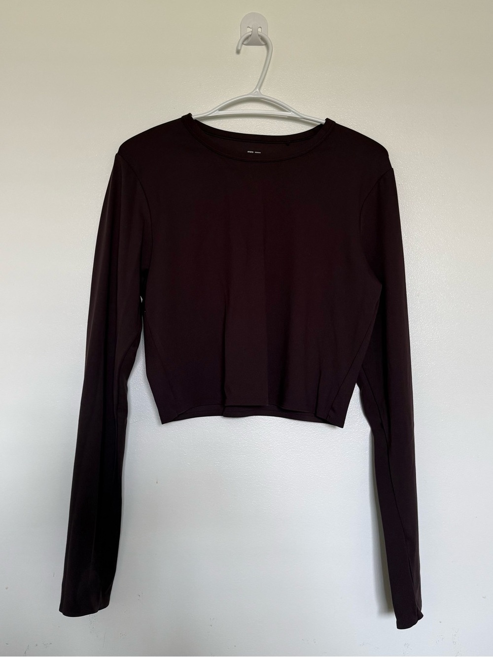 Uniqlo Women's Long-Sleeve Cropped Top